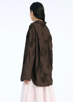 Lipy flower oversized skjorte Molé ROTATE By Birger Christensen